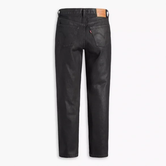 Levi’s Premium 501 WAX NWT BLACK COATED COLOR: “POSH PARTY” JEANS